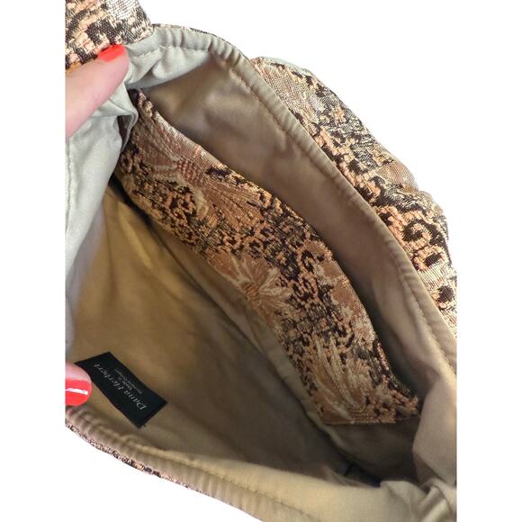 Dana Herbert New Handcrafted Cottagecore Floral Tapestry Shoulder Bag Boho Chic - Picture 10 of 13